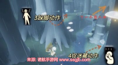 光遇雨林先祖位置图解(雨林8个先祖位置及对应动作)